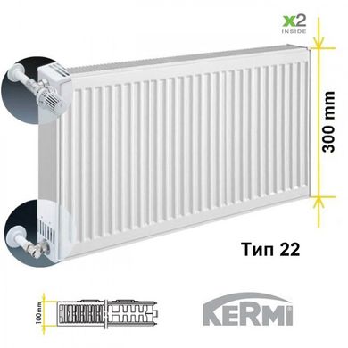 Радиатор Kermi FKO 220310 22 тип 300/1000 FK0220310W02 фото