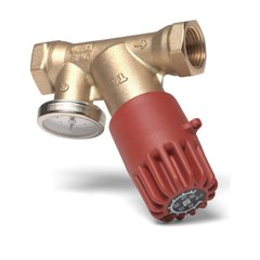 Балансировочный клапан HEIMEIER TA-Therm с термометром DN20(3/4"), 55°C 0027383 фото