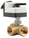 3-ходовий кульовий клапан н/в 1 1/4" DN32 з самозворотним електроприводом Tervix Pro Line ZERG (206142) 206142 фото 1