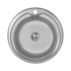 Кухонна мийка IMPERIAL 510-D Satin 0,6 мм (IMP510D06SAT) IMP510D06SAT фото