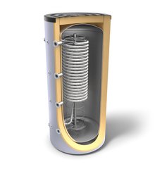 Комбіновані резервуари для систем опалення і виробництва гарячої води через гігієнічний теплообмінний V 800 99 HYG5.5(302683) 302683 фото