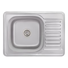 Кухонна мийка IMPERIAL 6950 Satin 0,8 мм (IMP6950SAT) IMP6950SAT фото