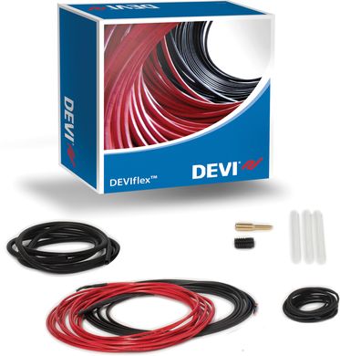 Нагрівальний двожильний кабель DEVIcomfort™ 10T зниженої потужності, з суцільним екраном 87101100 фото