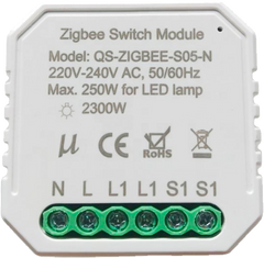 Розумний вимикач Tervix Pro Line ZigBee Switch (1 клавіша / розетка) (432121) 432121 фото