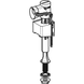 Впускний клапан Geberit ImpulsBasic340, підведення води знизу, 1/2" (136.726.00.1) 136.726.00.1 фото 2