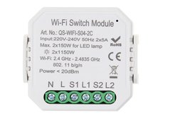 Умный выключатель Tervix Pro Line WiFi Switch (2 клавиши) (433421) 433421 фото
