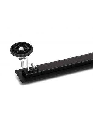 Щелевой черный трап для душа Epelli Slim Nero 90 см из нержавеющей стали с поворотным сифоном (SLMB-900) SLMB-900 фото