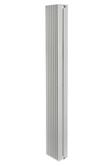 Вертикальний радіатор Metrum 2 H-1800 мм, L-255 мм Betatherm BM6 2180-30/08 9016М 66 фото