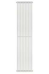Вертикальний трубчастий радіатор Quantum 2 H-1800 мм, L-405 мм Betatherm BQ 2180/10 9016 99 фото