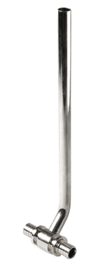 Трійник 14×2 / 14×2 латунний Push з трубкою Cu Ø15, нікельований, Lmin = 300 мм 1109261036 фото