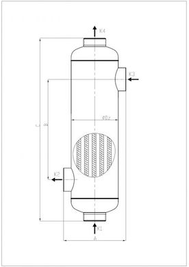 Теплообмінник для басейнів Secespol TI250 (0172-0019) 0172-0019 фото