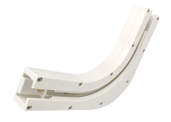 Угловое соединение 135° для умного карниза для штор с ZigBee управлением, Tervix Pro Line (454129) 454129 фото