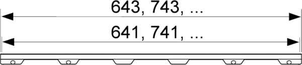Основа для плитки TECEdrainline под облицовку плиткой "plate II", прямая (600772) 600772 фото