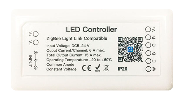 Регулятор для LED стрічки RGBCW ZigBee Controller (434121) 434121 фото