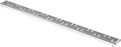 Декоративная решетка TECEdrainline "basic", нержавеющая сталь, для душевого канала, прямая, глянец (601010) 601010 фото