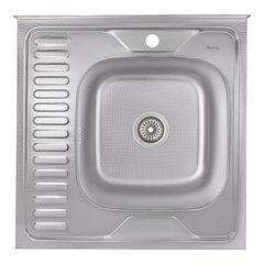 Кухонна мийка IMPERIAL 6060-R Decor 0,8 мм (IMP6060RDEC) IMP6060RDEC фото