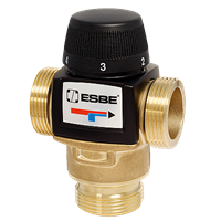 Термостатический клапан наруж. ESBE VTA572 1", 30-70°С kvs 4.5, для "теплої підлоги" (31702500) 31702500 фото
