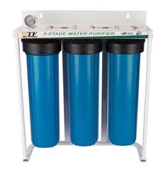 Система 3-х ступенчатой очистки воды BIG BLUE 20” Tiger Filtration (TF-2BB20-03A) TF-2BB20-03A фото