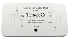 Умный переключатель Tervix Pro Line ZigBee On/Off (реле) (431121) 431121 фото