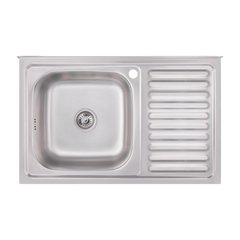 Кухонна мийка IMPERIAL 5080-L Decor 0,8 мм (IMP5080LDEC) IMP5080LDEC фото