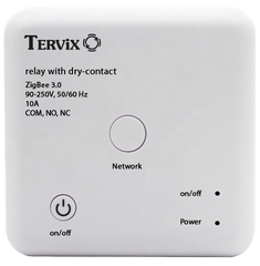 Розумний перемикач Tervix Pro Line ZigBee Dry Contact On/Off (реле з "сухим" контактом) (431181) 431181 фото