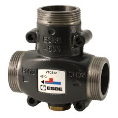 ESBE VTC512 Rp 1 1/4" kvs 9 65С 3-ходовой клапан для котлов на твердом топливе (51022500) 51022500 фото