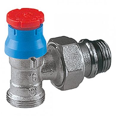 Кутовий термостатичний клапан, хромований (зовнішня різьба) GIACOMINI (R411Х033) 1/2"x16 R411Х033 фото