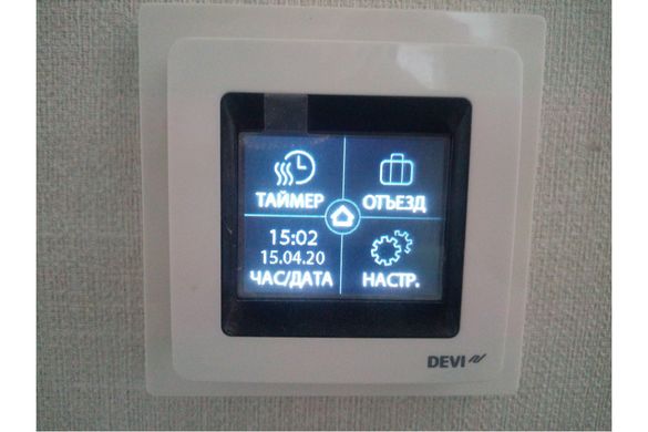 Программируемый сенсорный терморегулятор DEVlreg™ Touch, белый (140F1064) 140F1064 фото