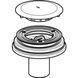 Сифон для душових піддонів Geberit для міжповерхової установки без сифона з пробкою зливного отвору d90 (150.592.21.1) 150.592.21.1 фото 2