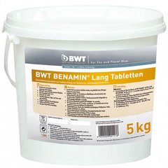 Повільно розчинні таблетки BWT BENAMIN Lang 5 кг (94443) 94443 фото