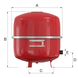 Розширювальний бак для систем опалення FLAMCO Flexcon 8/0,5, 8 л, максимальний робочий тиск 3 бар, предвстановлений тиск 0,5 бар (26085) 26085 фото 5
