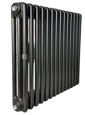 Трубчатый радиатор DeLonghi Multicolumn H = 570, 3-16 секций (боковое 1/2") RAL9005МATT 0Q1030570160000RAL9005М фото