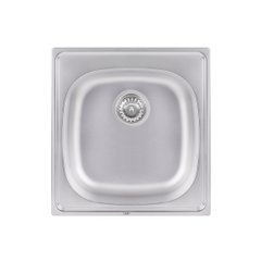 Кухонна мийка Qtap 5047 0,8 мм Micro Decor (QT5047MICDEC08) SD00044181 фото