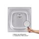 Кухонна мийка Qtap 5047 0,8 мм Micro Decor (QT5047MICDEC08) SD00044181 фото 3