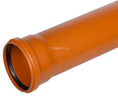 Зовнішня каналізаційна труба Magnaplast HTplus KGEM 200x5,9/3000 (23028) 23028 фото