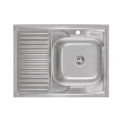 Кухонна мийка IMPERIAL 6080-R Decor 0,6 мм (IMP6080R06DEC) IMP6080R06DEC фото