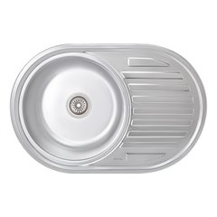 Кухонна мийка IMPERIAL 7750 Satin 0,6 мм (IMP775006SAT) IMP775006SAT фото
