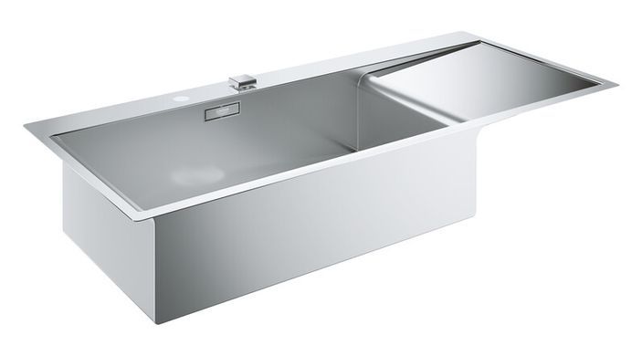 Мийка GROHE EX Sink K1000 із нержавіючої сталі з крилом справа (31581SD0) 31581SD0 фото