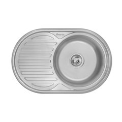 Кухонна мийка IMPERIAL 7750 Micro Decor 0,8 мм (IMP7750DEC) IMP7750DEC фото