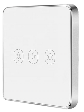 Умный сенсорный выключатель Tervix Pro Line ZigBee Touch Switch (3 клавиши), без нуля (438131) 438131 фото