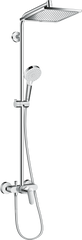 Душевая система HANSGROHE CROMETTA E 240 1jet Showerpipe (27284000) VRB-10400Z (052642) фото