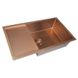 Кухонная мойка IMPERIAL D7844BR PVD bronze Handmade 3,0/1,2 мм (IMPD7844BRPVDH12) IMPD7844BRPVDH12 фото 2