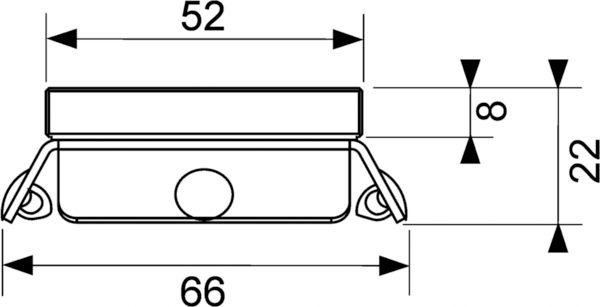 Скляна панель TECEdrainline для душового каналу, пряма (600992) 600992 фото