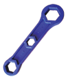 Ключ пластиковий для футорок RM 1"х½"х1 1/4" (46024) 0010287 фото