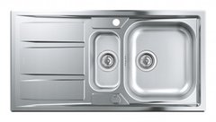 Мойка GROHE EX Sink K400+ из нержавеющей стали с доп. чашей (31569SD0) 31569SD0 фото