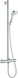 Душевой набор с термостатом HANSGROHE CROMA SELECT E (27248400) 27258400 фото 1