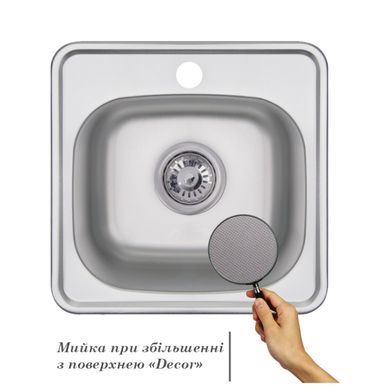Кухонна мийка IMPERIAL 3838 Decor 0,6 мм (IMP383806DEC) IMP383806DEC фото