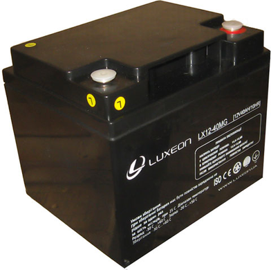 Акумуляторна батарея LUXEON LX12-40MG 12В 40АЧ LX12-40MG фото