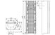 Лоток водоотводный Gidrolica SUPER ЛВ-20.30.23 бетонный с вертикальным водосливом с решеткой щелевой чугунной ВЧ (комплект) 0037435 фото 2