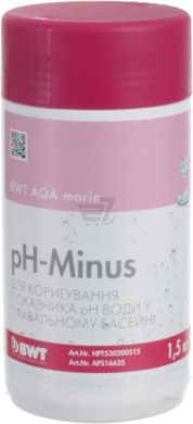 Гранули BWT AQA marin pH-minus (1,5 кг) APS16625 APS16625 фото